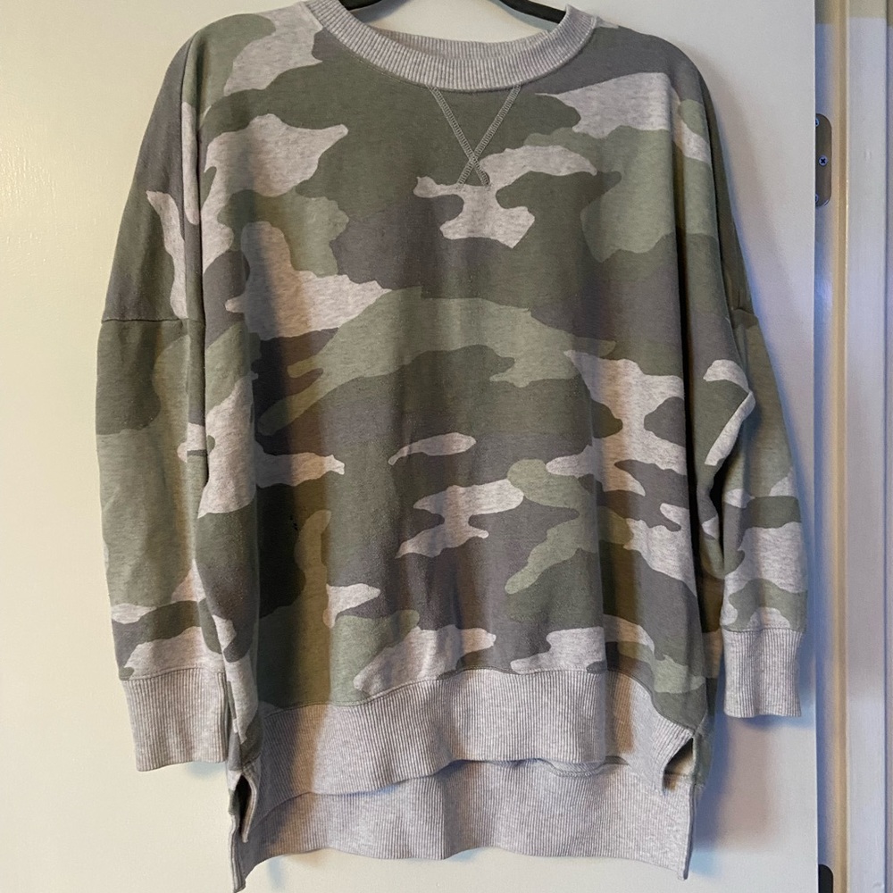 Aerie camo sweatshirt